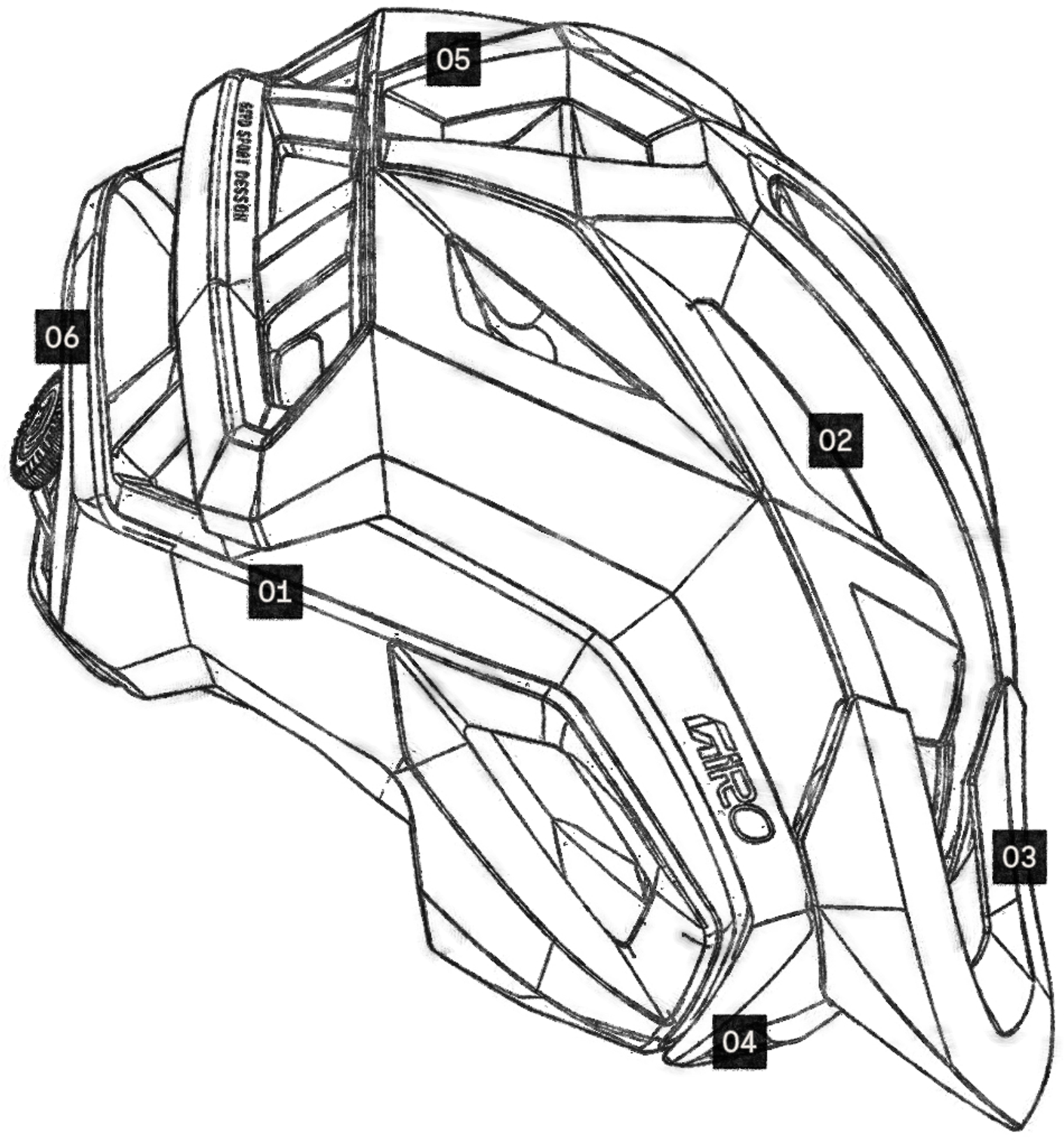 Giro Montaro Pro Diagram 
