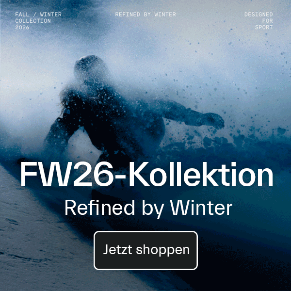 Die FW27-Kollektion greift dieses Gefühl auf: Refined by Winter. Designed for Sport.